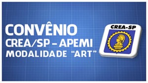 Convênio CREA-SP – APEMI – Modalidade ART